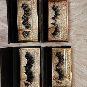 Brand New 4CT BUNDLE ASSORTED ETIFA False Eyelashes-25mm